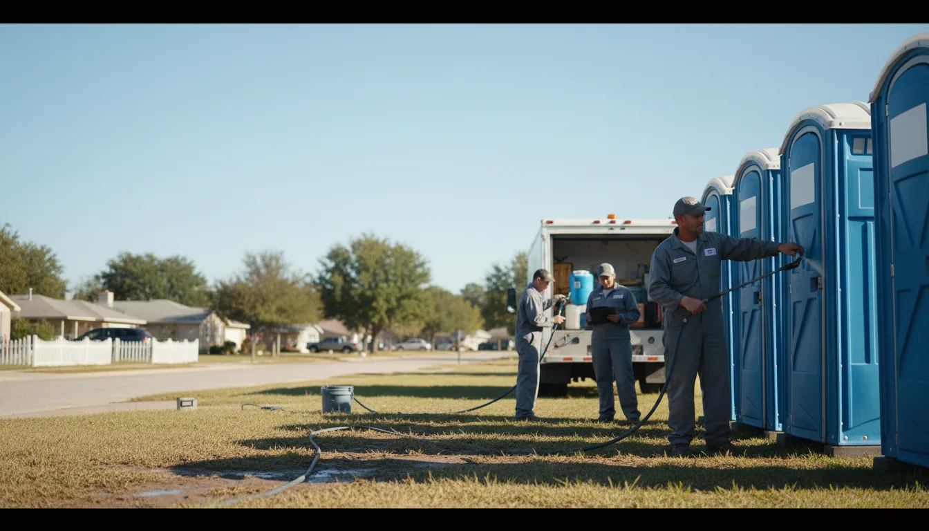 Long-Term Portable Toilet Rental in Tennga, GA near me